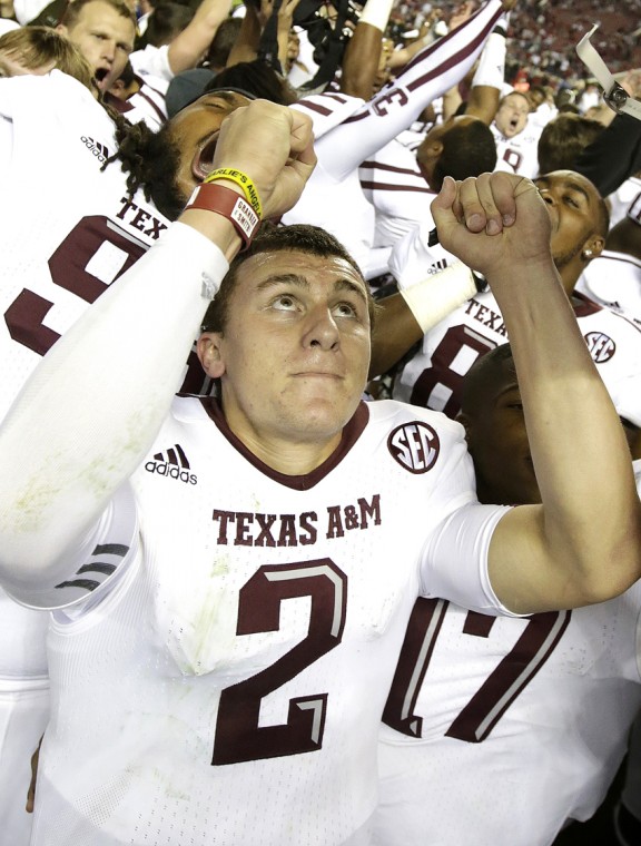 Manziel mania prompts quarterback's family to trademark 'Johnny Football'